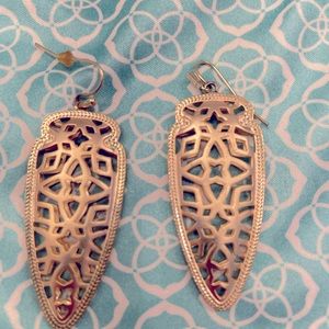 Kendra Scott Gold Filigree Earrings